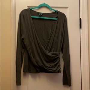 Open crisscross sweater